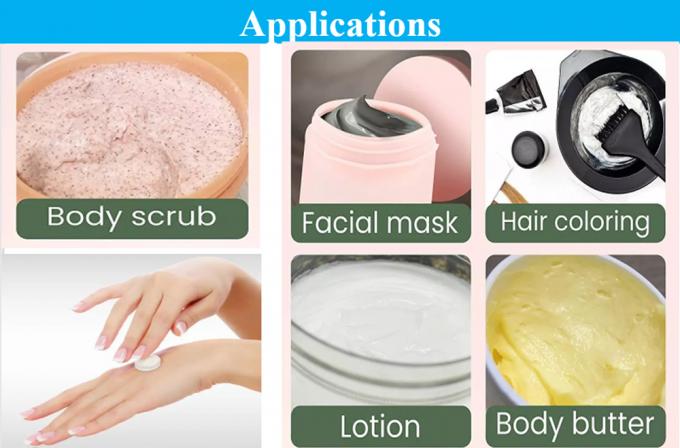 Wholesale Cosmetic Food Packaging 150ml 250ml 500ml White Black Blue PP Plastic Cosmetic Cream Jar with White Screw Cap