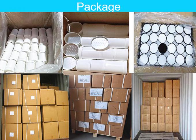 Wholesale Cosmetic Food Packaging 150ml 250ml 500ml White Black Blue PP Plastic Cosmetic Cream Jar with White Screw Cap