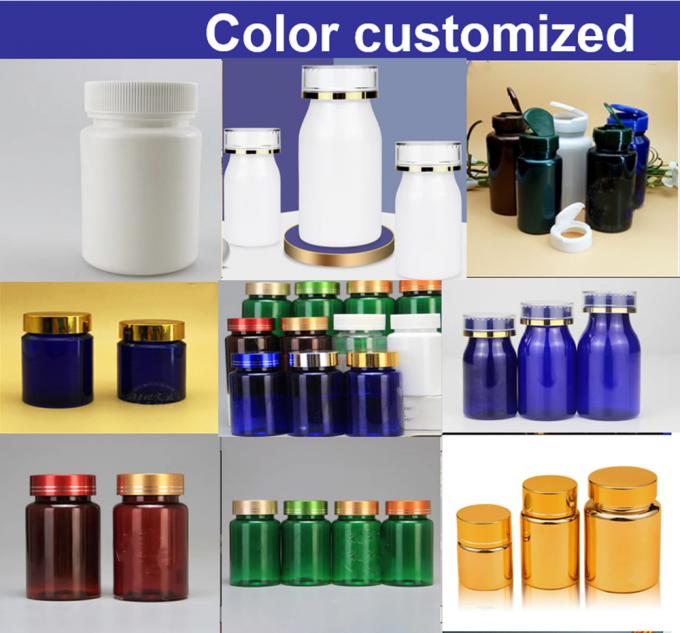 100ml 150ml Pet Red Supplement Empty Container Powder Protein Plastic Medicine Bottle Pharmaceutical Packaging Medicine Capsule Pill Tablet Bottle