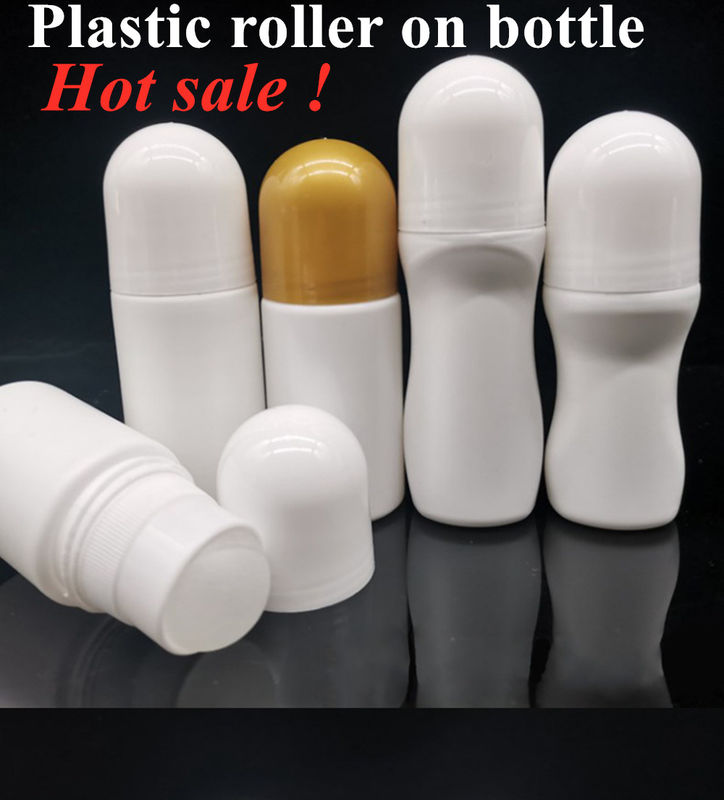 50ml HDPE Plastik Roll on Deodorant Botol Roller Wanita Bau Botol Badan Anak Anak Anak-anak Botol Roller Antiperspirant