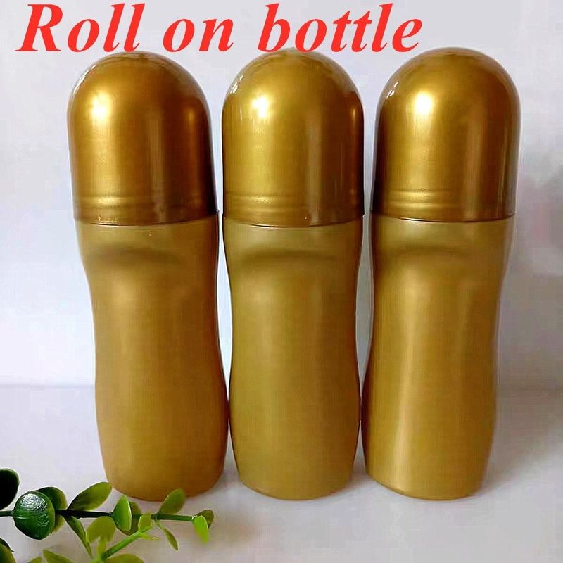 30ml 50ml HDPE Plastik Deodoran Kosong Rol Minyak Esensial di Plastik Botol Bau tubuh Parfum Plastik Roller di Botol