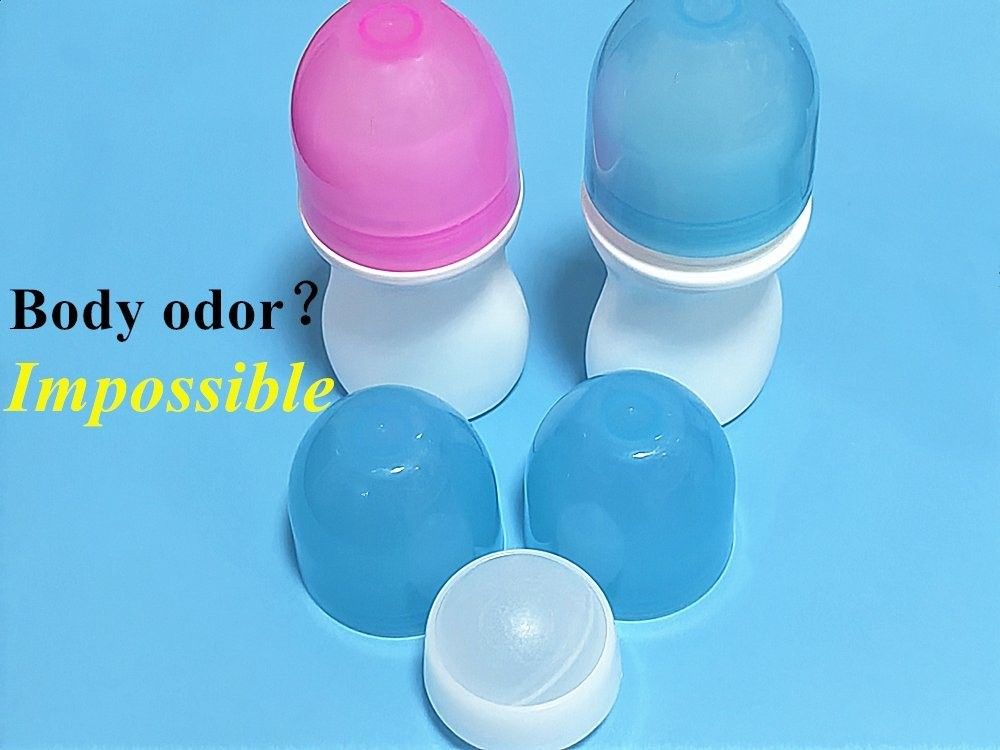 30ml 50ml 60ml Putih Botol Plastik Roller HDPE Roll-on Deodorant Botol Kosong Isi Ulang Portable Travel roll pada botol