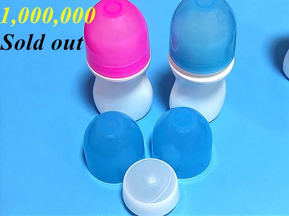 30ml 50ml 60ml 75ml Putih Kosong HDPE Bau tubuh Bulat Gulung pada Deodorant Kontainer Deodorant Botol plastik