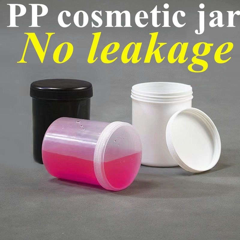 150ml 250ml 500ml 1000ml PP Plastik Putih Kosmetik