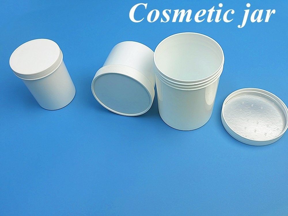Putih Merah Hitam Plastik PP kosmetik kecantikan Make up Botol Skincare Cream Jar 150g 250g 500g Badan wajah PP kosmetik jar
