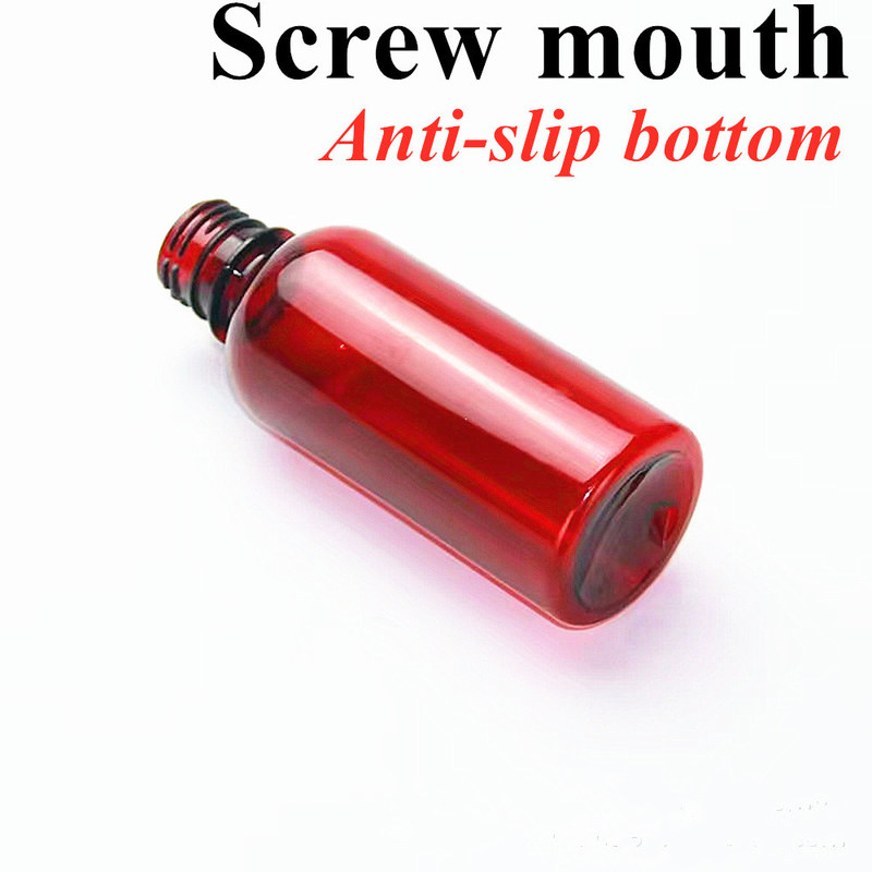 3oz 4oz 5oz Botol Sirup Plastik Bulu Kosong Obat untuk penggunaan hewan peliharaan Paket Medis Sirup Batuk Botol dengan tutup sekrup