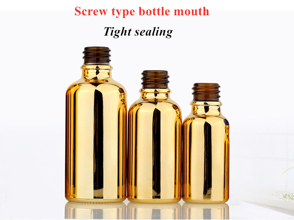 20ml 30ml 50ml Kosmetik Kosmetik Paket Serum Perawatan Kulit minyak esensial Botol Dropper Kaca