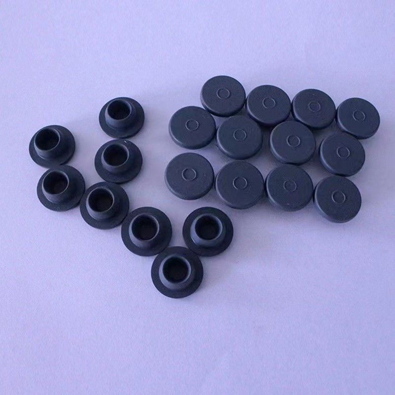 13mm 20mm 28mm Steril Lyophilization beku-dikeringkan Bromo farmasi Butyl Karet Stopper untuk botol injeksi kaca