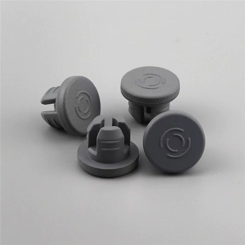 13mm 20mm 28mm 32mm Kemasan Farmasi Tanpa Cuci Steril Butyl Medical Rubber Stopper untuk Vial Kaca Injeksi