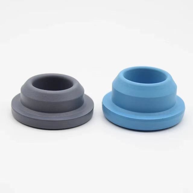 13mm 20mm 28mm Vial Injeksi Kaca 20-a Medical Butyl Rubber Pharmaceutical Bromobutyl Rubber Stopper untuk Vial Kaca