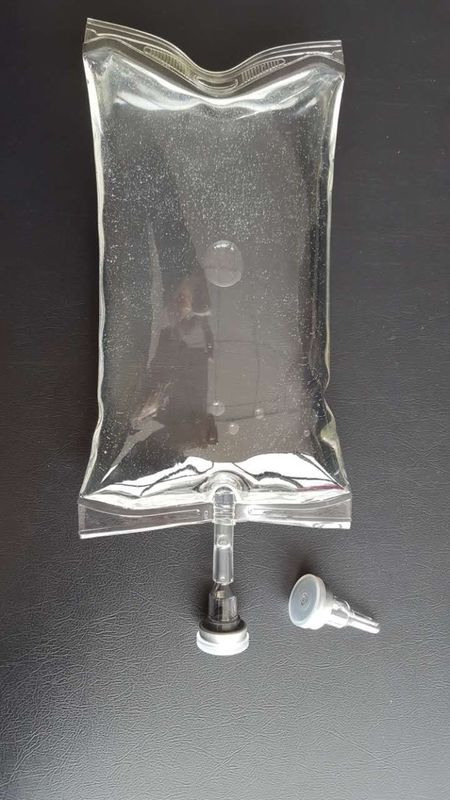 250 Cc 500cc 1000cc 2000ml IV cairan larutan kantong Dehp bebas infus kantong kelas medis PVC transparan sekali pakai Em