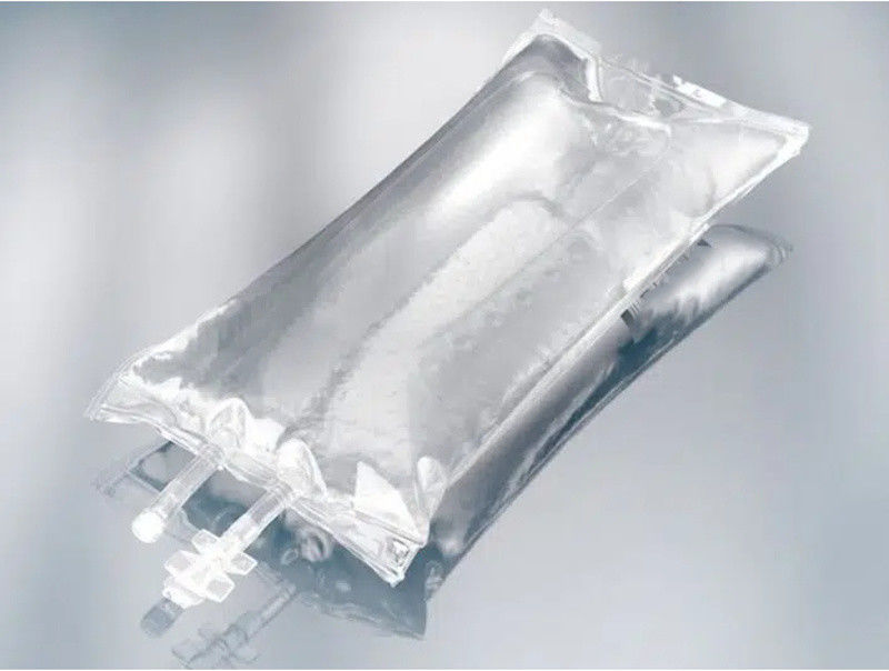 500ml 1000ml PVC steril IV kantong PVC IV kantong sekali pakai plastik medis kantong steril infus kantong