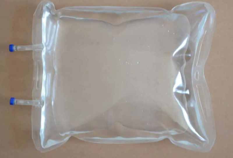 2000ml 3000ml 5000ml Butterfly Dual Port Twist Off Transfusion PVC Infusion Bag sekali pakai untuk hewan