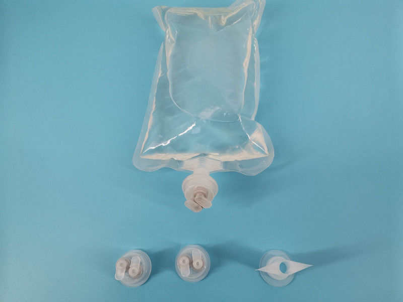Double Foldable Single Valve Break Off Infusion Cap for Lvp PP Infusion Flask 30mm Euro Cap dengan Dua Kepala