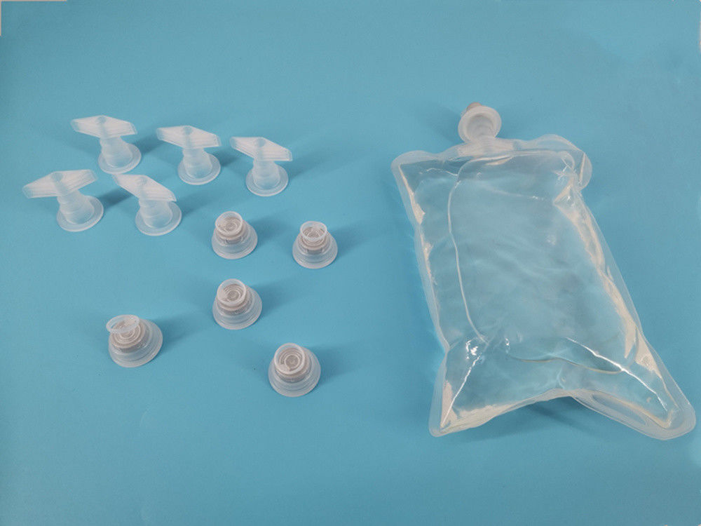 30mm 32mm Farmasi Euro Head Cap untuk ISBM PP Infusi Botol Farmasi PP Cap untuk IV Bag