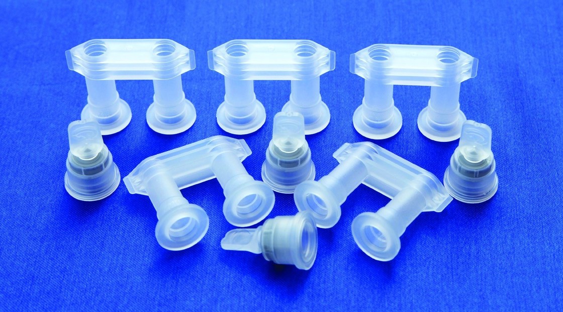 30mm 32mm Infusi Farmasi PP Euro Head Cap Bfs Infusi Bottle Cap Infusi Medis Bottle Cap