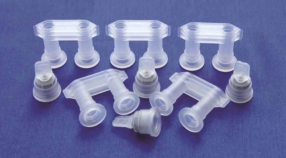 30mm 32mm PP Farmasi Infusi Sealing Cap untuk LVP PP Plastik Infusi Botol Tarik Ring Injeksi cap infusi