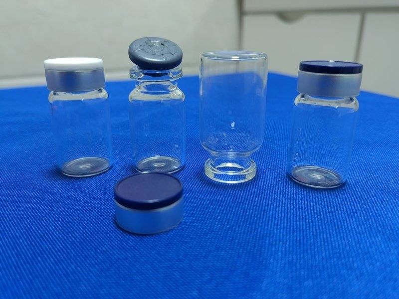5ml 7ml 10ml Penicillin Clear Small Neutral Bososilicate Glass Vials Botol Kaca dengan Flip-off Seal Cap