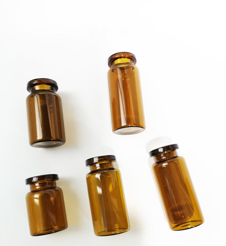 5ml 10ml 20ml Vial Amber Jelas Botol Kaca Vaccacine Obat Soda Lime Farmasi Injeksi Botol Kaca