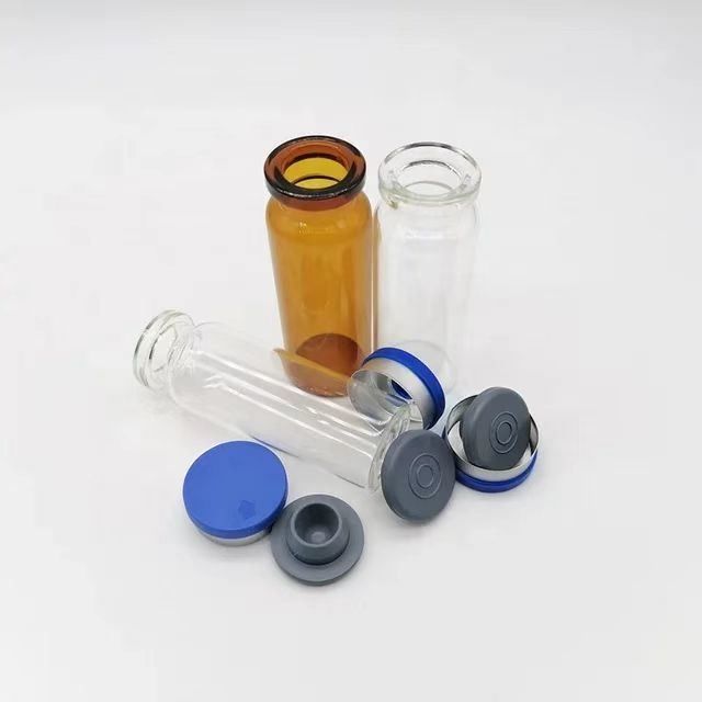 5ml 10ml 20ml Vial Amber Jelas Botol Kaca Vaccacine Obat Soda Lime Farmasi Injeksi Botol Kaca
