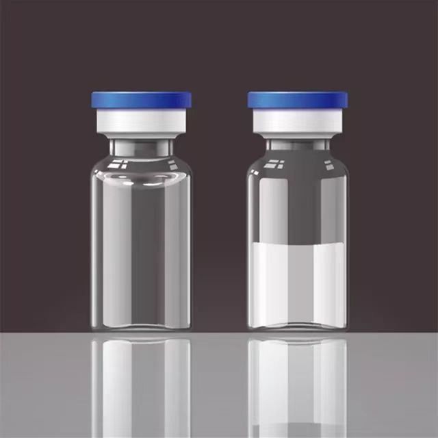 5ml 7ml 10ml 20ml Obat kosmetik Borosicilate Tubular medis Injeksi Vial kaca dengan Tutup Aluminium Plastik