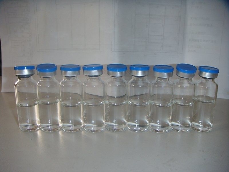 5ml 10ml 20ml Amber Clear Steril Injection Brown Empty Pharmaceutical Injection Glass Vials dengan Butyl Rubber Stopper