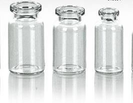 5ml 10ml 20ml Amber Clear Steril Injection Brown Empty Pharmaceutical Injection Glass Vials dengan Butyl Rubber Stopper