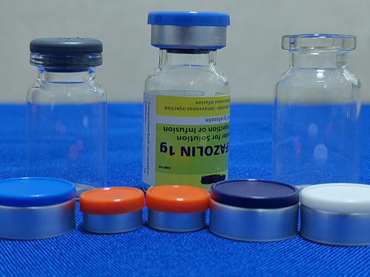 Vial Kaca Tipe I Bentuk Vial Kaca Medis 10ml Dengan Tutup Karet