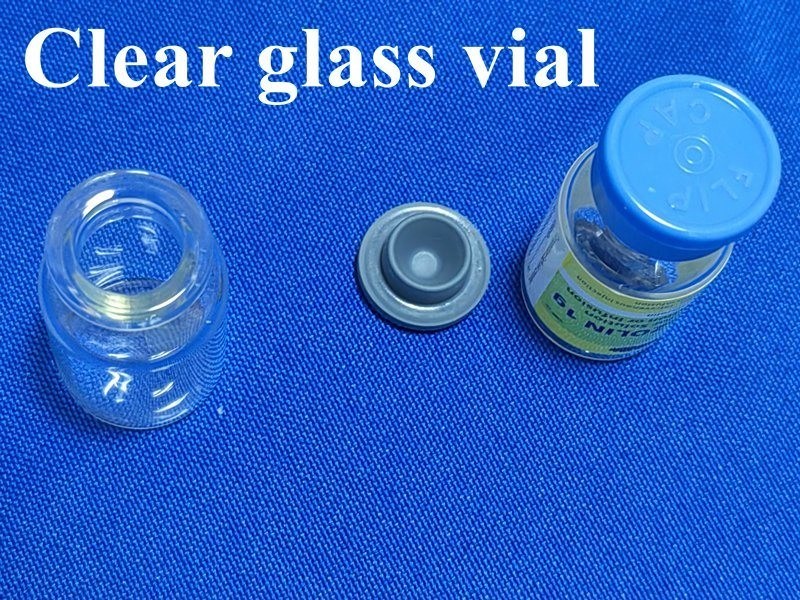 Vial Kaca Borosilikat Tipe 1 dengan Mulut 13mm 20mm