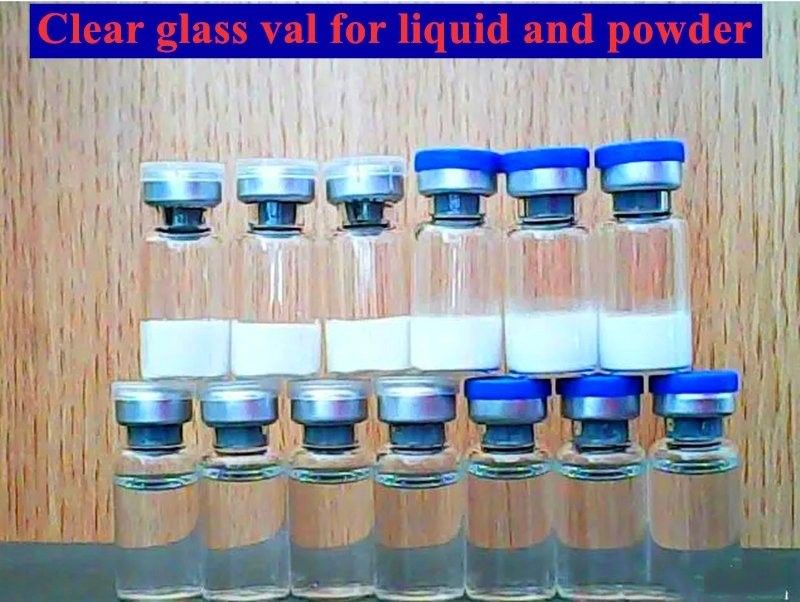 Borosilikat 18mm Vial Kaca Bening Dengan Tutup USP Tipe Vial Kaca Kosong
