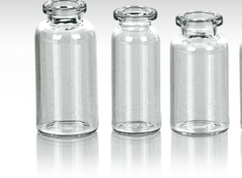 Borosilikat 18mm Vial Kaca Bening Dengan Tutup USP Tipe Vial Kaca Kosong