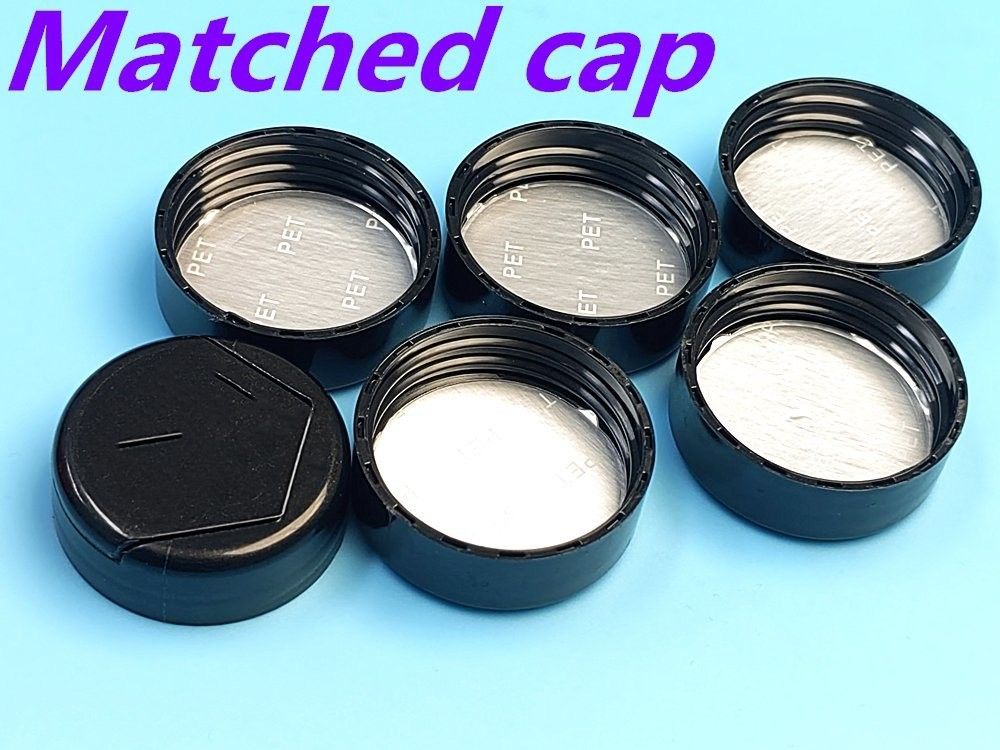 100ml Merah MOQ Rendah Botol Plastik Pil PET Kosong Custom Plastik Pil Vitamin Kapsul Botol dengan Cap Sekrup Flip Top Cap
