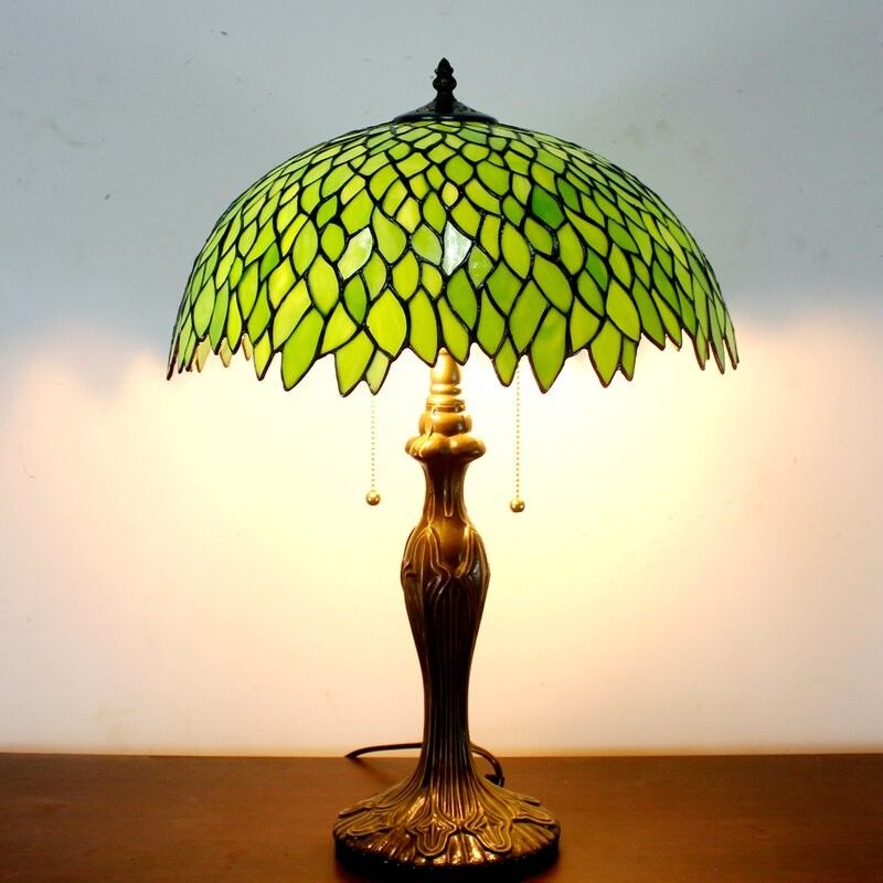 40cm 12 Inch Turki buatan tangan Mosaik antik dekoratif ruang tamu retro kamar tidur di samping hotel kaca patri lampu meja