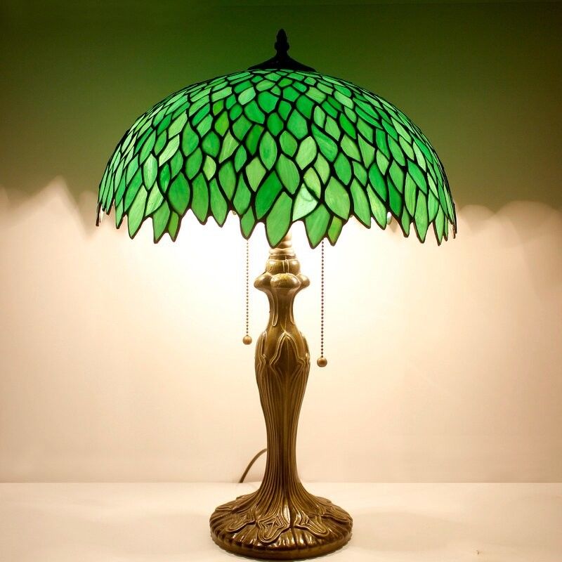40cm 12 Inch Turki buatan tangan Mosaik antik dekoratif ruang tamu retro kamar tidur di samping hotel kaca patri lampu meja