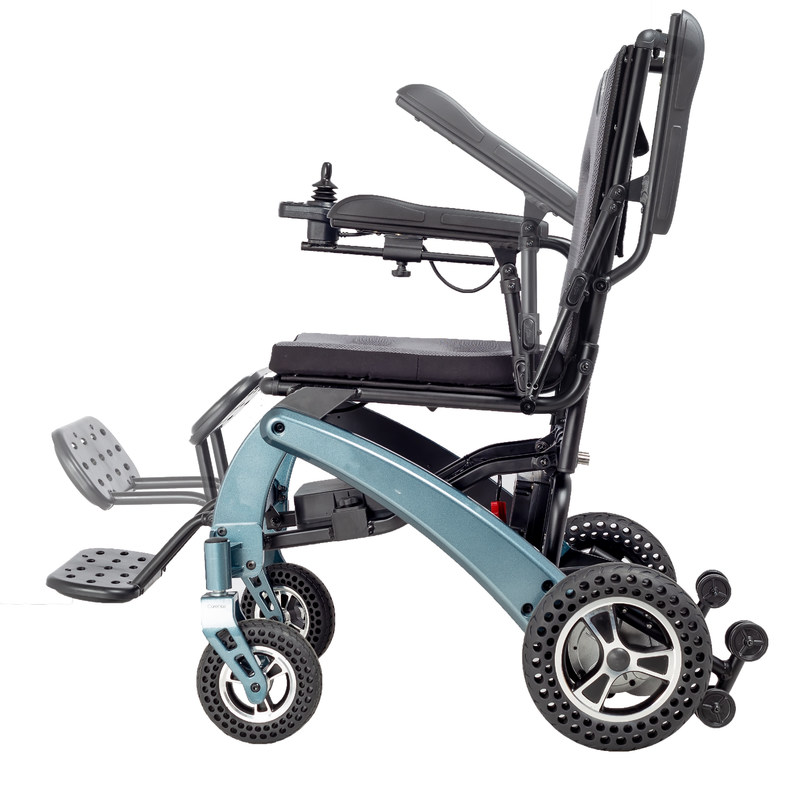Disabled Mobility Power Electric Wheelchair For Disabled People Wheelchair Electric Folding 120Kg Menekuk Tangga
